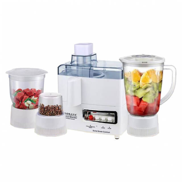 4 in 1 Food Processor Juicer Blender Mixer and Grinder Combo